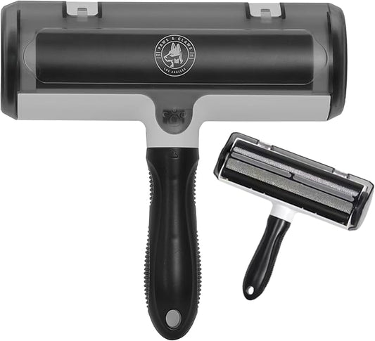 LA Paws and Claws Home and Pet Lint Roller for Dog and Cat Hair Removal for Couches, Rugs, Pet Beds, Carpet - Surface Removal Tool for Fur, Lint, and Debris