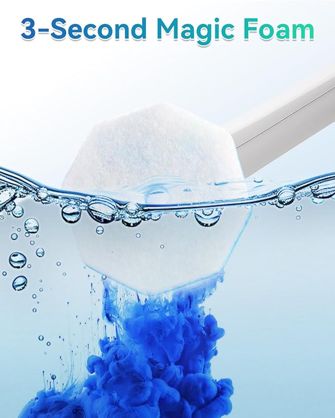 EcoSweep 50count Wand Refills, Disposable Toilet Brush Heads for Cloro x Toilet Wand