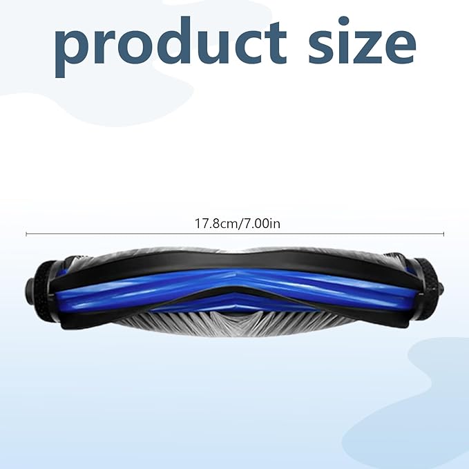 Homruich Main Brush Accessories for Ecovacs T50 Max Pro Omni and X9 Pro Omni Robot Vacuum Cleaner, T50 Max Pro Omni Replacement