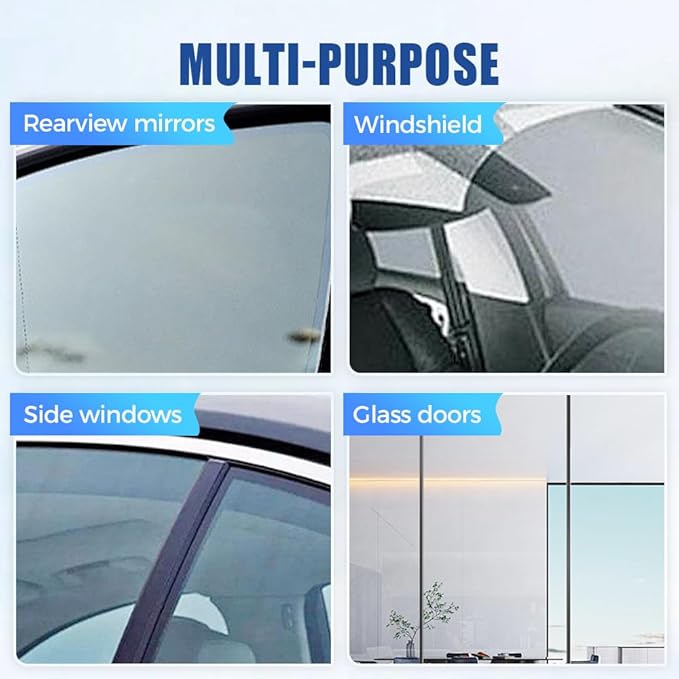 2025 Handheld Glass Oil-Film Remover, New Upgrade Emulsion Cleaner Glass Cleaning Board for Cars, Multifunctional Oil Film Remover for Windshield, Car Glass Brush for Car Maintenance (3, 300g)