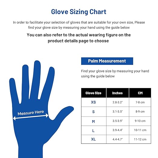 JMU Black Nitrile Gloves Medium Bulk, Case of 1200, 3.5Mil, Latex Free Powder Free