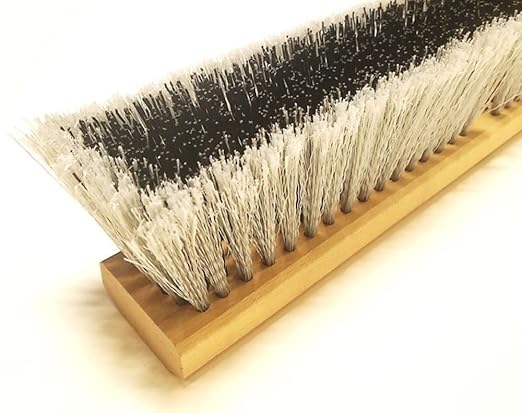 American Select Tubing PBMA18004 Multi-Surface Push Broom with Silver/Black Handle