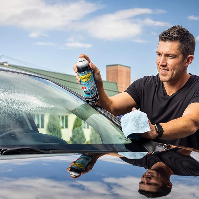 Invisible Glass 91164-3PK Premium Aerosol Glass Cleaner Spray for Car Windshields and Windows, Automotive and Home Window Cleaner, Streak-Free, Ammonia-Free, Tint-Safe – 19 oz (Pack of 3)