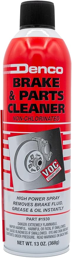 Denco #1930 Brake & Parts Cleaner - 13 OZ Net Wt - 15.3 FL OZ - 12 to 88 Pack (12)