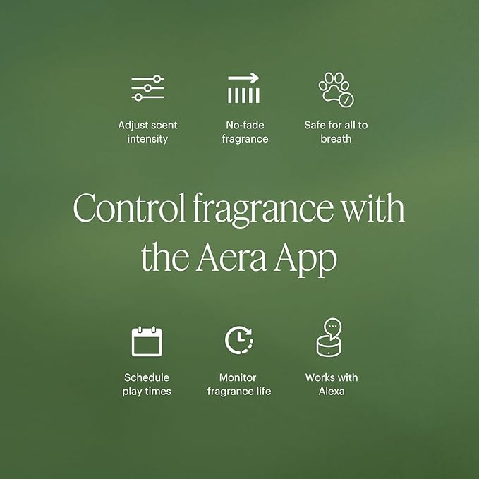 Aera Pear Brulee - Essential Oil for Home - Delightful and Delicious Fragrance - Notes of Vanilla and Hazelnut - Scent Refill - Works with The Aera Diffuser