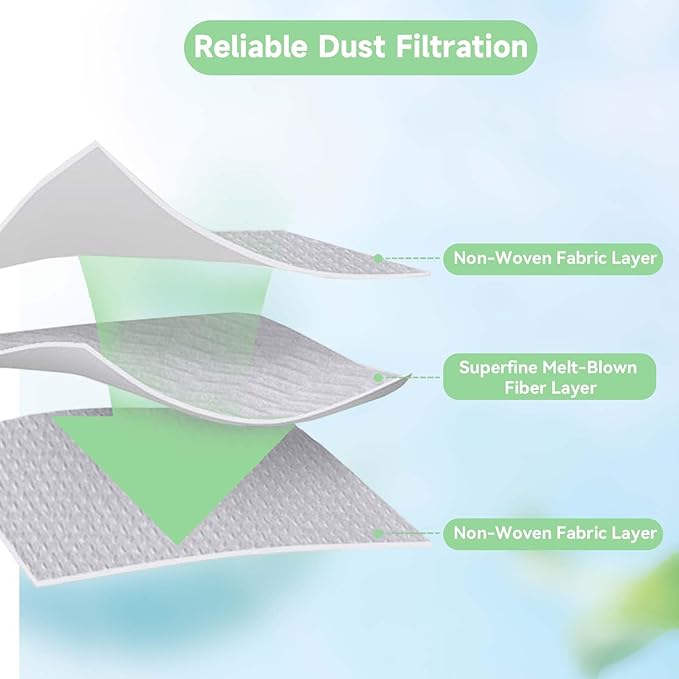 14 Pack Q5 Bag Replacement for Roborock Q7 M5+, Q5 Max+, Q10 s5+, Q10 X5+, Q8 MAX+, Q7 MAX+, S7 Max Ultra, S8+ Robot Vacuum, Large Capacity Bags