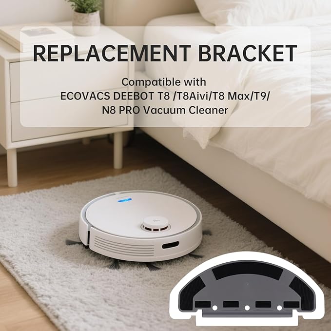 Mop Pad Plate Accessories for ECOVACS DEEBOT T8 /T8Aivi/T8 Max/T9/N8 PRO and for Yeedi Vac Max/Yeedi Vac/Station Vac Max/Vac 2 ProVacuum Cleaner