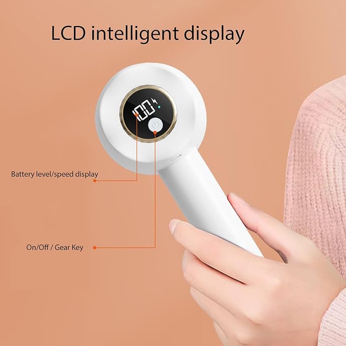 Fabric Lint Shaver, Clothes Fuzz Shaver, USB Powered Shaver and Lint Brush 2 in 1, Laundry Supplies to Remove Fuzz, Lint Balls, Pills On Clothes, Sweater, Seat Mat, Sofa, Furniture, Bedding (White)