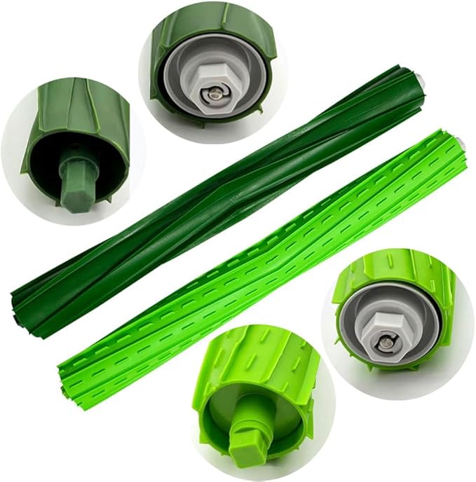 Theresa Hay Replacement Parts Rollers for iRobot Roomba s9+(9550) s9(9150) Robot Vacuum Cleaner Accessories Kit 4 Packs 2 Sets of Roller Brushes