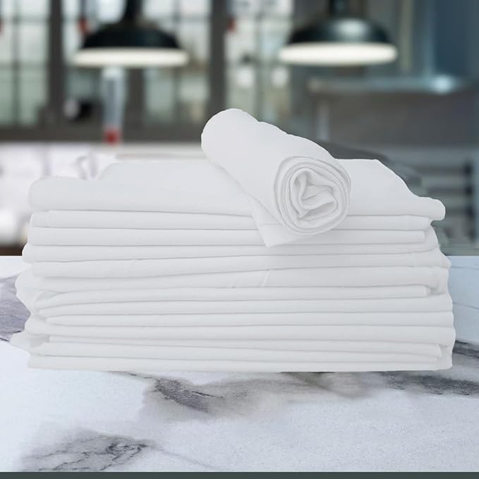 SupremePlus Premium Exact Cut White T-Shirt Cleaning Rags (10 Packs of 45 Pieces) - 20"x20" Cotton Rag for Mechanic Shops, Cast Iron, Staining Wood, Painting & Households – Shop Rags Bulk