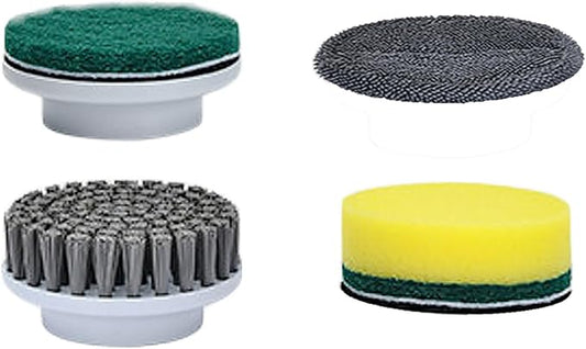 Aminleter Q2 Electric Spin Scrubber Power Scrubber Replacement 4 Brush Heads