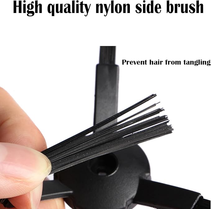HMHAMA 6 Pairs Side Brushes Replacement for ILIFE V3 V3s V5 V5s Pro V50 V55 Robotic Vacuum Cleaner Parts Accessories
