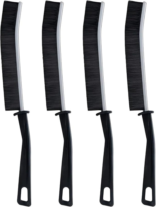 RHFJAKA 5 PCS Crevice Cleaning Brush Set, Extremely Skinny Gap Cleaning Tools,Hard Bristle Gap Brush for Bathroom & Kitchen, Grout Cleaner Tool for Window Tracks and Tile Lines,Car Detailing