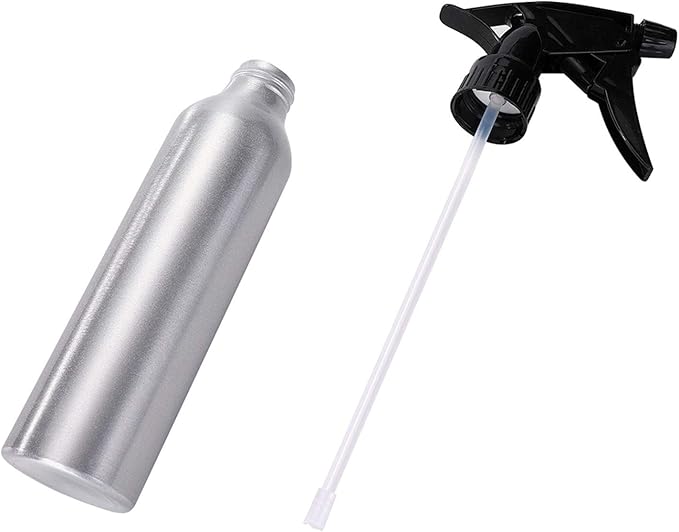 JinYan 250ml Empty Aluminum Spray Bottle,2pcs Reliable Sprayer Empty Spray Bottles Atomizer Mist Perfume for Hairdressing Tattooing Green Soap Flowers Water Sprayer Tool