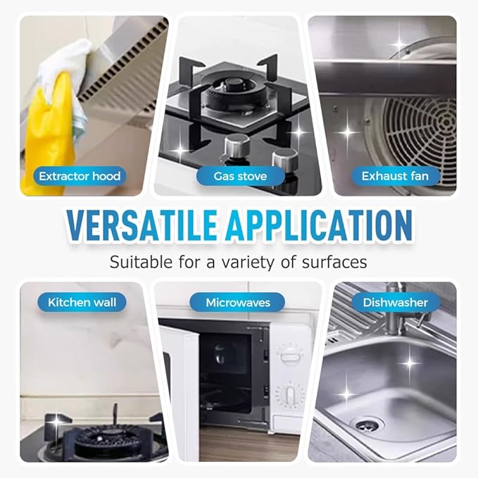 Spray Splash Cleaner 2025 New Upgraded Multi-Purpose Splash Foam Spray Splash Foam Spray Cleaner for Kitchen, Countertop, Oven Cleaning Spray (3)