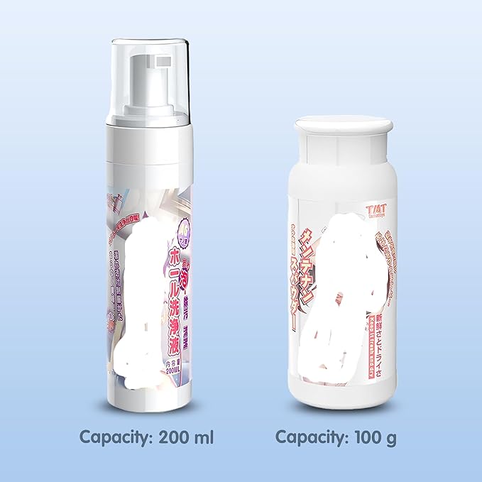 Male Masturbators Sex Toy Cleaner Foam Ultimate Onahole Cleaning Accessory Adult Toy Cleanser Keep Non-Sticky Extend The Life of Toys 200ml | OH-OT-239-Foam