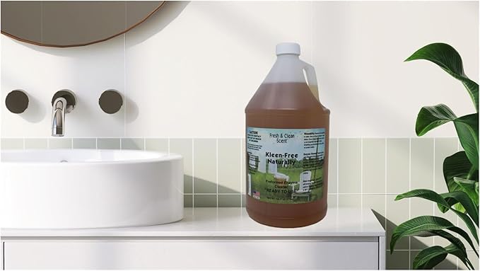 Naturally Preformed Enzyme Cleaner, Enzyme Solution, Multi-Purpose Cleaner, Laudry Additive, and More - Ready -To-Use - Fresh and Clean Scent - 128oz (1 Gallon) - Pack of 2