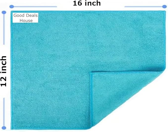 Cleaning Bundle: Bar-Keeper’s-Friend Cleanser Powder 21 oz - 2 packs + 2 Microfiber Cleaning Cloth 16x12