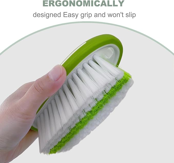 Cleaning Brush, for Car Interior and Home, Couch，Carpet Brush (Green)