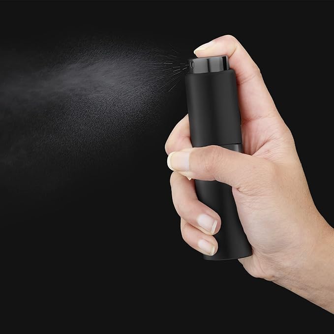 20ML Perfume Atomizer, Empty Cologne Spray Bottle, Mini Sprayer Dispenser for Travel (2PCS)