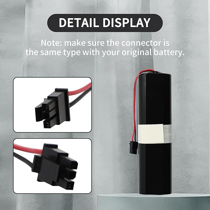 Battery Replacement for Eufy RoboVac X8, X8 Pro Series RoboVac X8 T226X,RoboVac X8 Hybrid White,RoboVac X8 Pro SES Self-Empty Station Robot Vacuum Cleaner Part Number: PA61 14.4V 6400mAh 92.16Wh Black