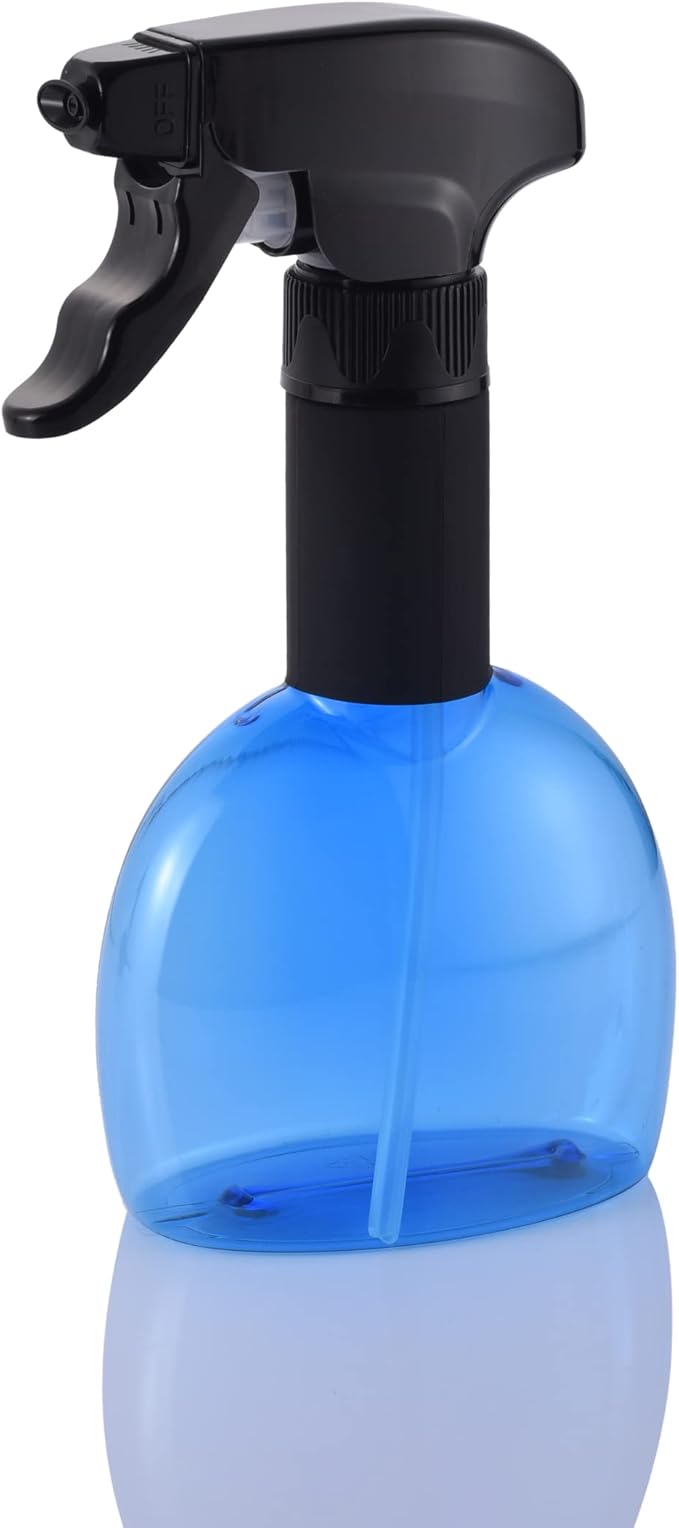 Oil Sprayer for Cooking, 9.5oz Oil Dispenser, Non-Aerosol for Olive Oils, Reusable Oil Vinegar Spritzer Sprayer for Air Fryer, Kitchen, Salad, Baking, BBQ, Frying(Blue)