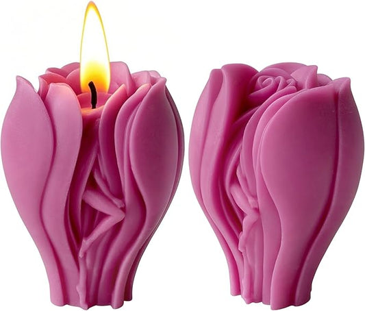 Flower Resin Molds - Silicone Resin Casting Molds for Soap, Candle, Wax, Resin Making & Home Decor