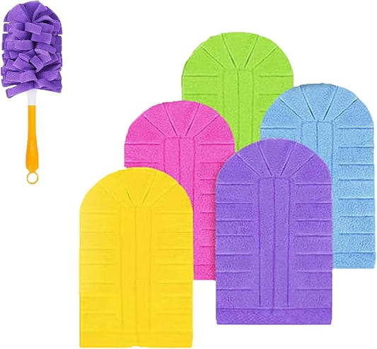 360° Electrostatic Duster Refills, The Sustainable Choice for a Dust-Free Home, Duster Refills Reusable, Duster Refills Washable for Hand Duster