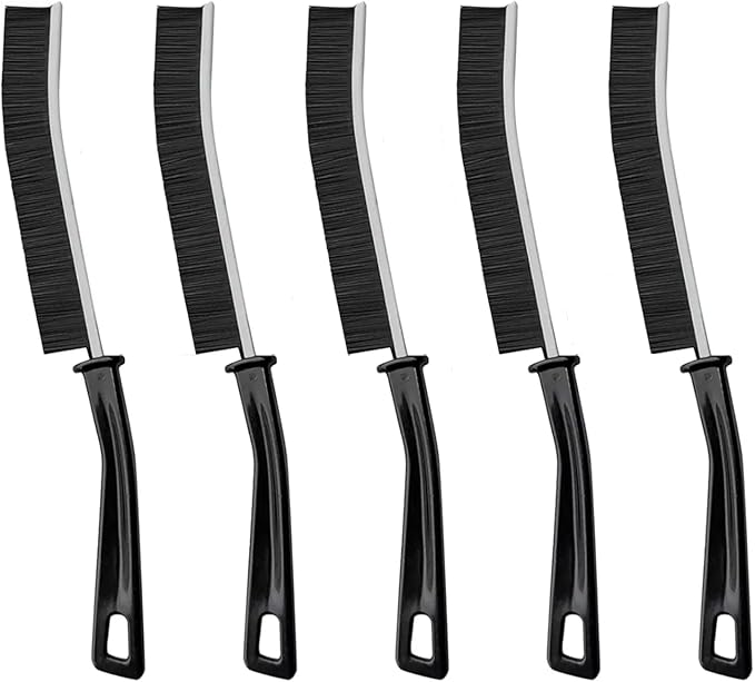 5pcs Crevice Cleaning Brush, Multifunctional Gap Brush for Cleaning Dead Corners Bathroom, Kitchen, Window, Multifunctional Gap Brush, Kitchen, Window, Faucet, Window or Sliding Door Track