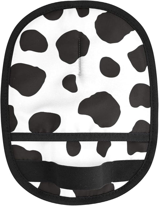 CHPGPUG Cow Pattern Print Pet Hair Removal Glove for Cats & Dogs Reusable Pet Hair Removal Glove pet Hair Electrostatic Gloves