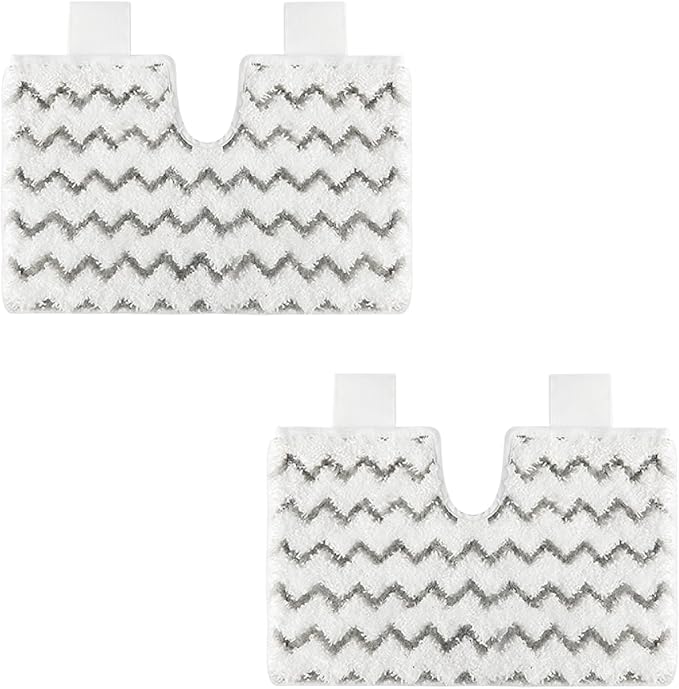 REECOO Steam Mop Pad, Good Steam Permeability,Durable/Soft/Good Adsorption,Floor Steamer Microfiber Pads for Removing Dust and Stains on Living Room Wooden Floors, Oil Stains on Kitchen Floor Tiles