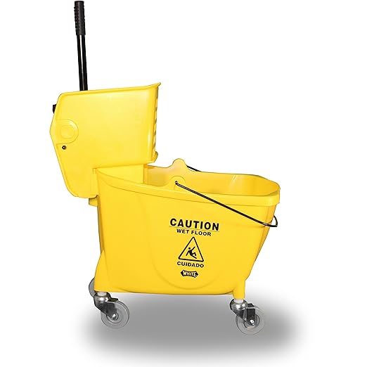 Genuine Joe 35 QT Side Press Mop Bucket Wringer Combo
