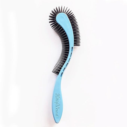 KittyWand Cat Brush, Blue. Designed for Comfort, Created for Results. This innovative grooming brush features multi contoured shapes that gently adapt to your cats body for stress free grooming.