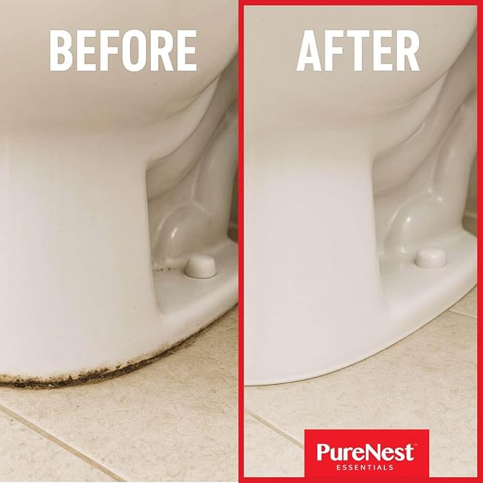 PureNest Super Easy Seal Stain Cleaner – No-Scrub Formula – Removes Stains from Seals, Sillicone Caulking, Shower Walls, Bathtubs, Refrigerator Gasket & Front Load Washer Seal – 5.3 oz