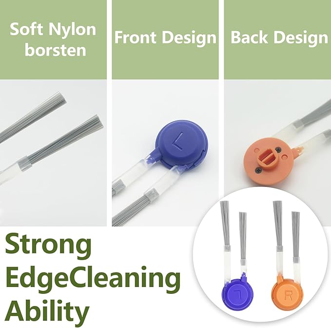 Accessories for Narwal Freo Z10, Freo Z10 Ultra Robot Vacuum, 1 Main Brush, 4 Filters, 4 Mop Pads, 6 Side Brushes, 6 Dust Bag, Freo Z10 Replacement 22 Pcs