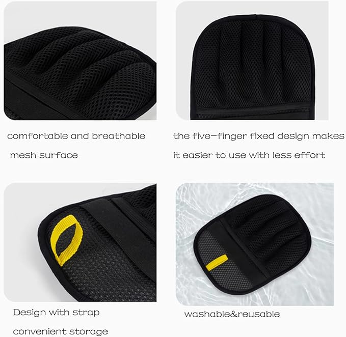 LUOMRTAN 2 Pack Upgraded Pet Hair Removal Gloves, The Five-Finger Design Provides a More Convenient and Stable Grip .Reusable for Dog & Cat Hair for Couch, Furniture, Car Seat, Carpet, Clothing