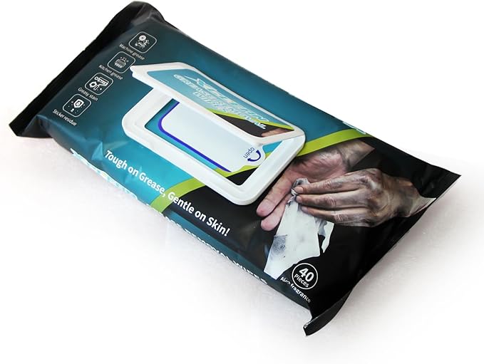 Heavy-Duty Multi-Surface Cleaning Wipes,7.9 x 7.9" Per Count,40 Counts Per Pack, 12 Pack (12, 7.9 X 7.9")