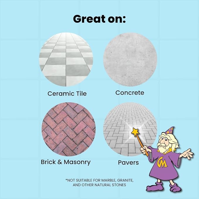 Armchem Grout66: Grout and Tile Cleaner with Low-Odor, Non-Fuming Formula Ideal for Heavy-Duty Cleaning, Quick Touch-Ups, and Tile Maintenance. This Two Quarts Kit ensures Effortless Cleaning.