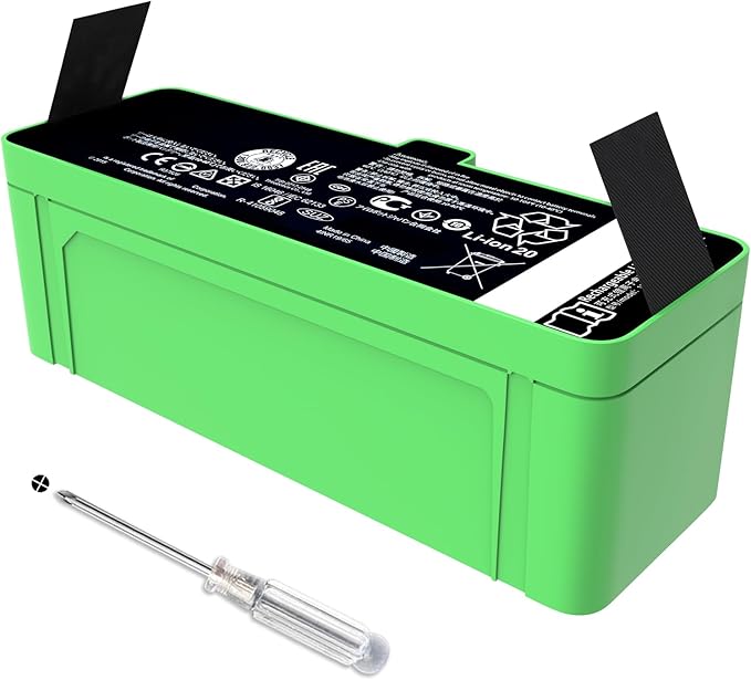 3300mAh Upgrade Replacement Battery for iRobot Roomba 500 600 700 800 900 Series 4376392 battery Compatible with Roomba 960 981 970 965 801 805 850 860 890 891 895 695 690 685 680 670 665 652 1800LI