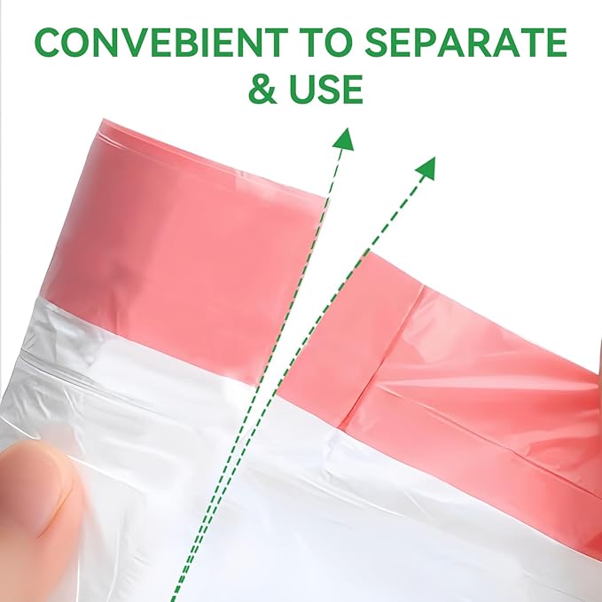 1.2 Gallon Small Trash Bags Drawstring, Mini Garbage Bags, 88 Count, 1.14Mil Thickness, 3.8g/pcs, 38 * 41cm, Unscented, Clear