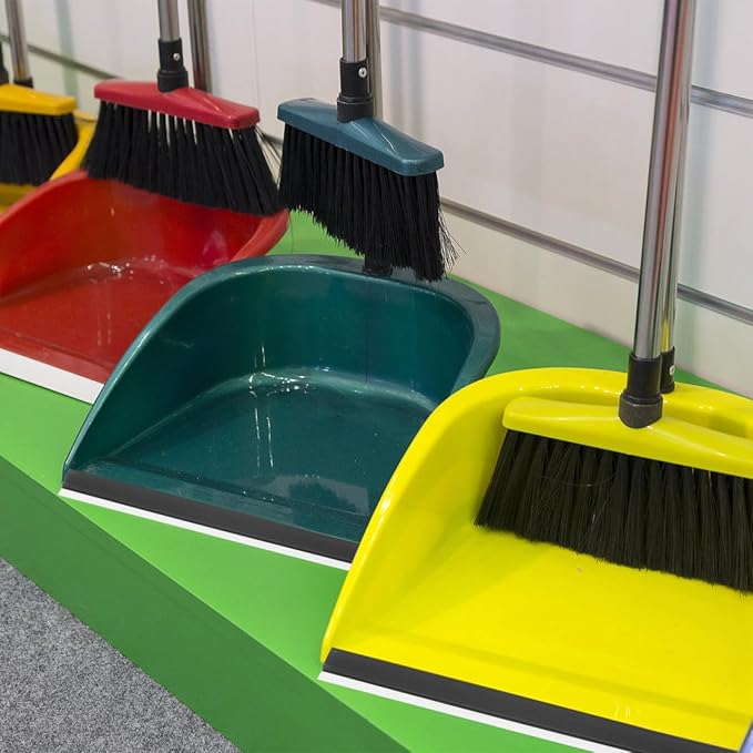 Angoily 4pcs Rubber Strip Replacement for Dustpan Dust Pan Edge Refill Inlet Pressing Strips, Dustpan Lip Replacement, Silicone Garbage Shovel Edge Protectors Rubber Lip Edge
