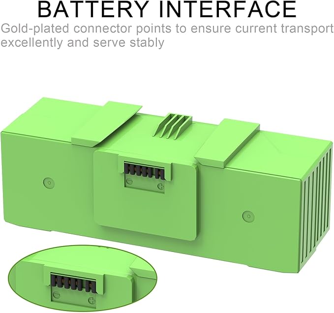 Dentsing 14.4V ABL-F Battery for iRobot Roomba i3 i3+ 3150 i4 i4+ 4150 i7 i7+ j7 j7+ 7158 7150 7550 7558 i8 and e5 5150 e5150 e6 e6198 Replacement Battery for Roomba i & e & j Series 64.2Wh 4460mAh