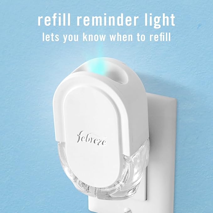 Febreze Plug In Air Freshener Scented Oil Refill Pine & Berry, 4ct