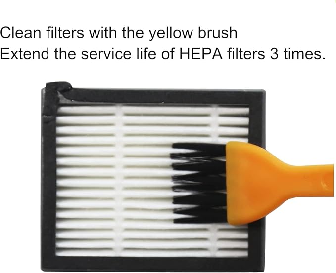 Replacement Parts for iRobot Roomba i7 j7 i3 i4 i7 Plus i1 i3+ i4 i4+ i6 i6+ i8 i8+ j7+ plus, I & j Series robot vacum,Rubber Brush, Filter, Edge-Sweeping Brush, Vacuum Bags