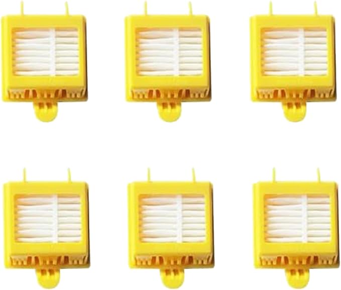 Amyehouse Brush Hepa Filter Accessory Kit Replacement Compatible with Roomba I & J Series i1 i3 i4 i6 i7 i8 J7 J5 J6 J8 J9 Including 2 Extractor 10 Filters 10 Side Brush & 5 Bags
