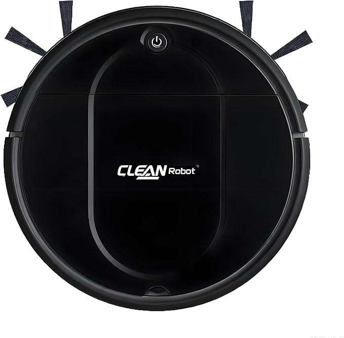 3-in-1 Robot Vacuum and Mop | 4500Pa Suction, Tangle-Free Brush, 120 Min Runtime for Whole-Home Cleaning, Ultra-Slim, Low Noise, Smart Navigation, Ideal for Pet Hair & Hard Floors (Black)