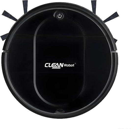 3-in-1 Robot Vacuum and Mop | 4500Pa Suction, Tangle-Free Brush, 120 Min Runtime for Whole-Home Cleaning, Ultra-Slim, Low Noise, Smart Navigation, Ideal for Pet Hair & Hard Floors (Black)
