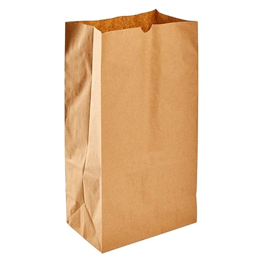 Karat 12lb Paper Lunch Bags - Kraft, 1,000 Count - Versatile Paper Lunch Bags for Food, Take Out or Retail Shopping - Sturdy, Self-Standing, Reusable