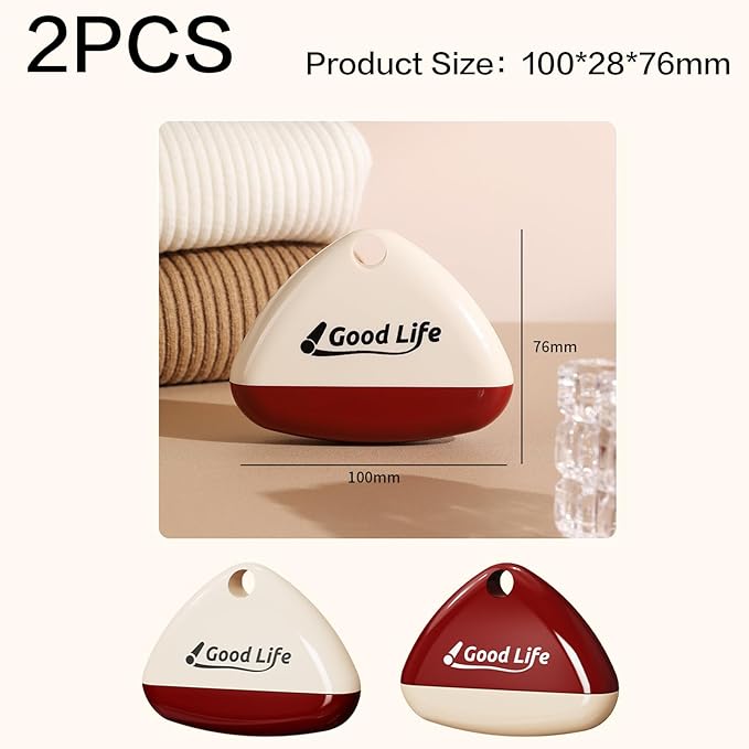 1PCS Double-Sided Lint Brush & 2PCS Reusable Sticky Lint Rollers – Pet Hair, Dust Remover for Clothes, Furniture, Sofas, Beds – Portable, Washable, Travel-Friendly, Triangular Design with Cover