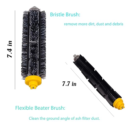 I clean iRobot Roomba 675 Replacement Parts, Robot Vacuum Parts Fit for Roomba 690 675 650 605 680 660 595 585 564 552 Robotic Vacuum